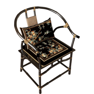 
Chinese tea chair cushion Taishi chair ring chair thickened mahogany sofa sponge cushion cushion 2025 Pomegranate Lady