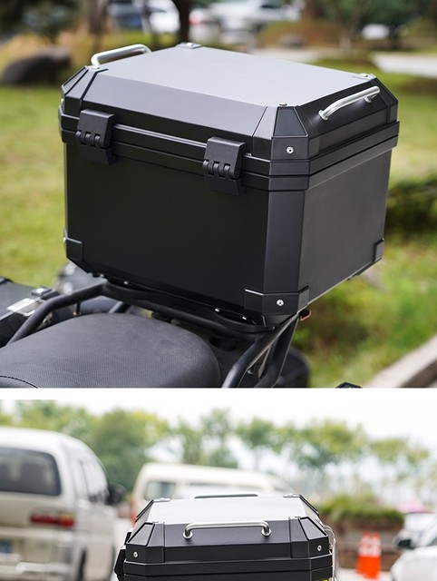 thumbnail image 2 of For Honda Fury Shadow Motorcycle Hard Trunk Saddle Bag Luggage Cruiser 2 of 12