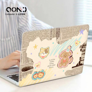 
Cute cartoon suitable for Huawei matebook14/13 notebook shell D15 protective cover pro computer x shell D16 film 14s Honor magicbook sticker D14 frosted accessories 16 inches