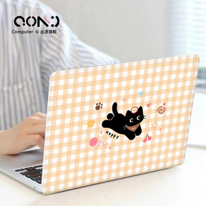 
Plaid kitten is suitable for Huawei matebook14/13 notebook shell D15 protective cover pro computer x shell D16 film 14s Honor magicbook sticker D14 frosted accessories 16 inches
