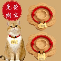 Cat Collar, Cat Tag, Dog Tag with Engraving, Anti-Lost, Durable Neck Ring, Pendant, Dog and Cat Collar, Adjustable Size