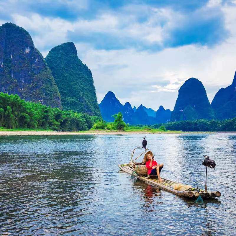 广西桂林旅游4天3晚跟团游阳朔漓江旅游团四日游飞猪旅行高档酒店