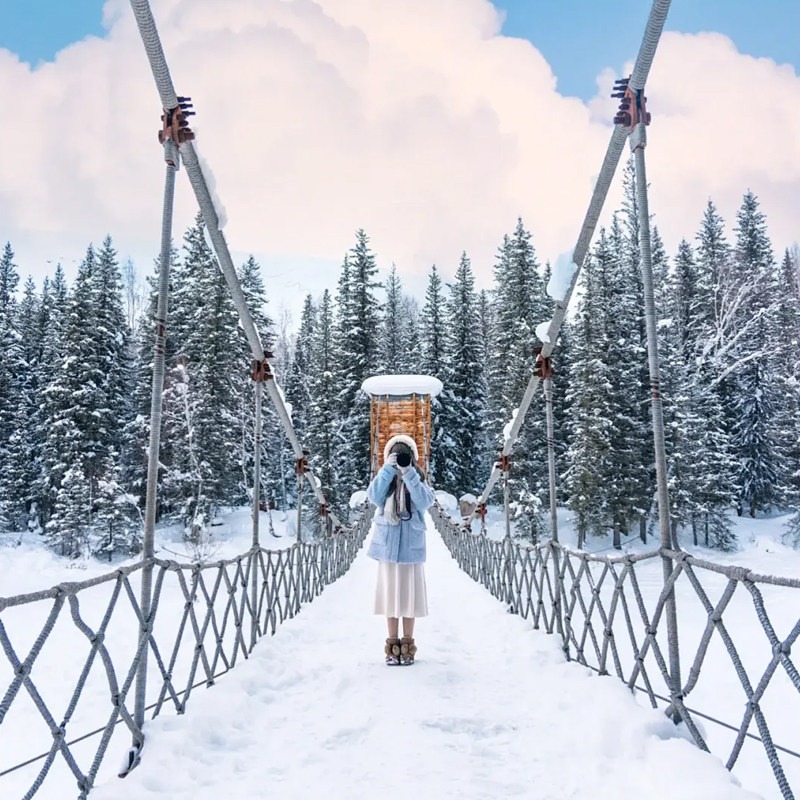 新疆旅游8天7晚乌鲁木齐喀纳斯禾木赛里木湖魔鬼城大巴扎跟团游