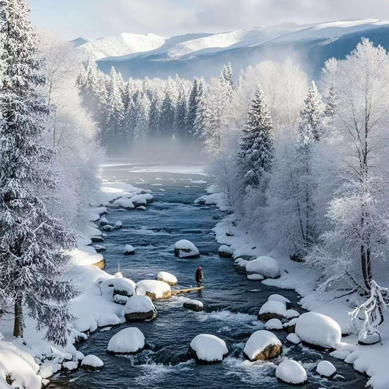 【冬韵北疆】新疆旅游阿勒泰跟团喀纳斯宿禾木赛里木湖旅行8日游