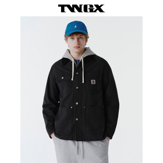 
TeenieWeenie Bear Men's Wear 2026 Spring American Washed Old Casual Workwear Denim Jacket Jacket