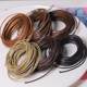 5m 0.5-2mm wax leather rope DIY hand-woven rope eight treasure compass bracelet necklace beading material