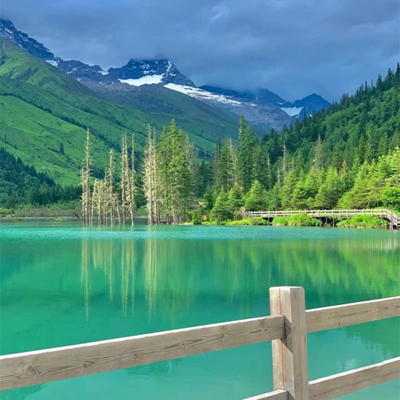 2-8人小团稻城亚丁色达四姑娘山 格聂之眼7天6晚纯玩跟团游