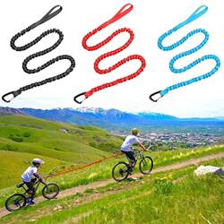 Bicycle Connection Tow Rope Parent-Child Mountain Biking Connector Tension Rope Outdoor Anti-Lost Elastic Tow Rope
