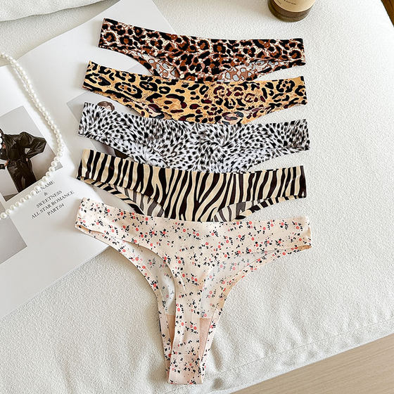 TBACK free trace pants female thong one piece of sexy leopard sports fitness yoga pants female day wearing