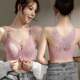 
Summer front button butterfly beautiful back large size underwear for women adjustable fat mm big breasts look small without steel rings and pair bra
