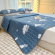 Four-season washable non-slip mattress soft mattress household tatami protective mat thin bed mattress single and double floor mat quilt