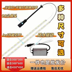 Integrated Ceiling Aluminum Panel Light Led 300 Light Strip 600 Light Core 450 Accessories Bathroom Heater Panel Light Strip Replacement Light Source