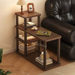 Side Cabinet Next to the Sofa, Vintage-Style Side Cabinet in the Living Room, Storage Rack, Narrow Cabinet, Side Table, Small Coffee Table, Bedside Table