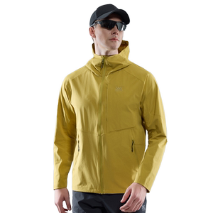 
X-BIONIC Wild Hermit Medium-Size Men's Hooded Jacket Four Seasons Business Outdoor Windproof Water Repellent Jacket