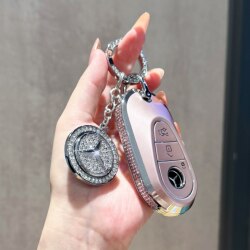 Mercedes-Benz C-Class/E-Class/S-Class/Glc/Gle Key Cover C260L Female Case E300L Buckle Glc260L Car Key Case