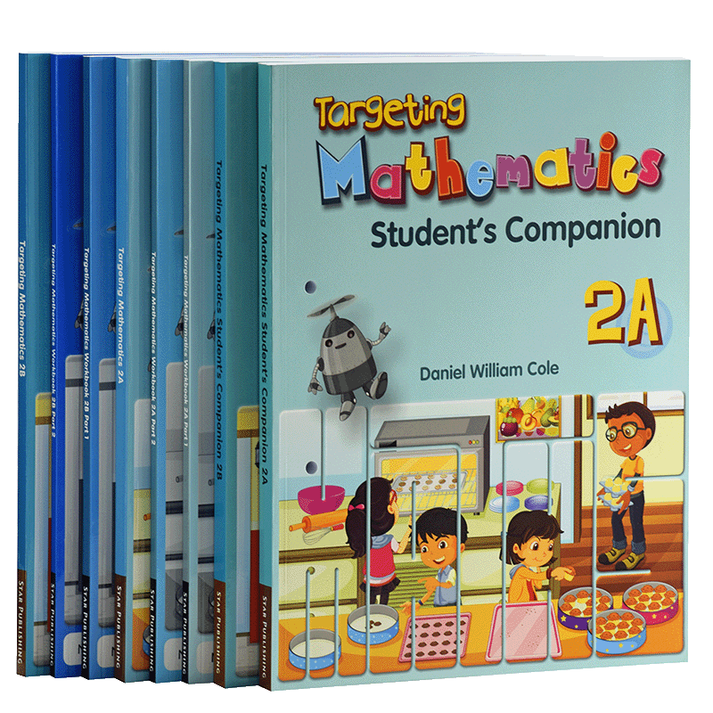 Original Singapore mathematics textbook TargetingMathematics2A/2B ...