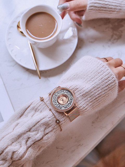 Juno Mallet British niche watch women's waterproof simple temperament DIY light luxury Ouyang Nana recommends female watches