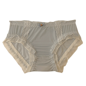 Ultra -thin naked ice silk pants female [100%cotton crotch] non -trace sweet pure desire wind speed dry lady briefs
