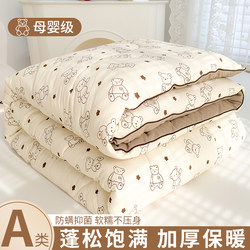 All-Season Quilt, Winter Quilt, Cotton Quilt Core, Summer Quilt, Air-Conditioning Quilt, Spring and Autumn Quilt, Thickened Warm Summer Cooling Quilt, Single Student Use