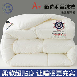 Five-Star Hotel Feather Velvet Quilt Core, Autumn and Winter Double Thickened Warm Ultra-Fine Fiber Winter Quilt, Suitable for All Seasons