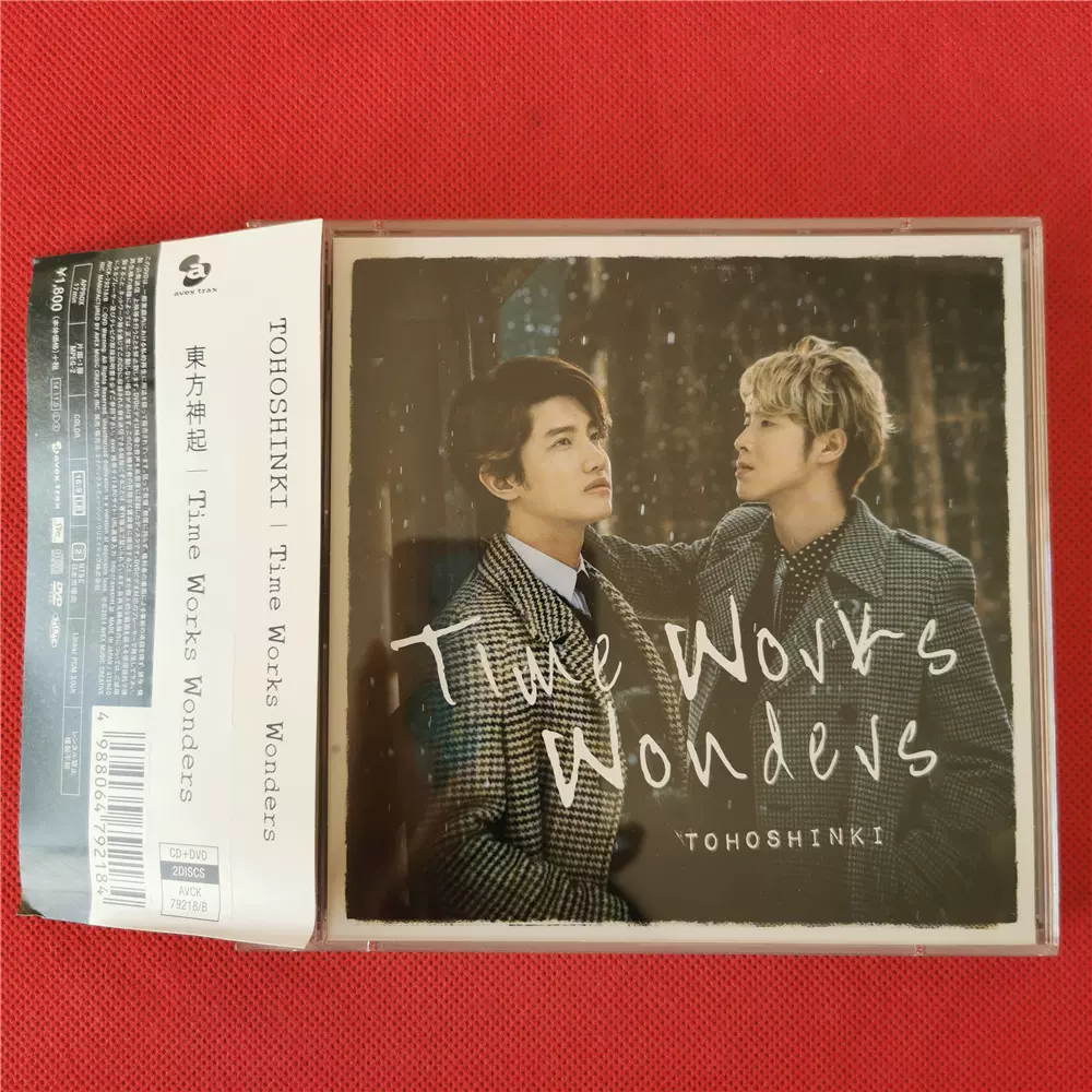 R-拆14277 東方神起Time Works Wonders CD+DVD-Taobao