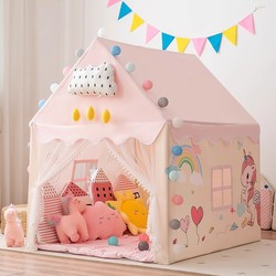 Little Turtle Dove Children's Tent Indoor Oversized Playhouse Princess Girl Dreamy Little House Castle Baby Toy House
