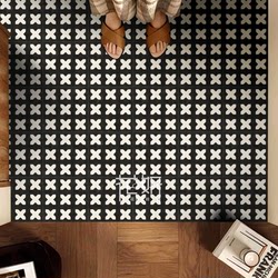 Vintage-Style Balcony Bathroom Kitchen Tiles French-Style Floor Tiles Homestay Commercial Bathroom Entrance Artistic Small Tiles