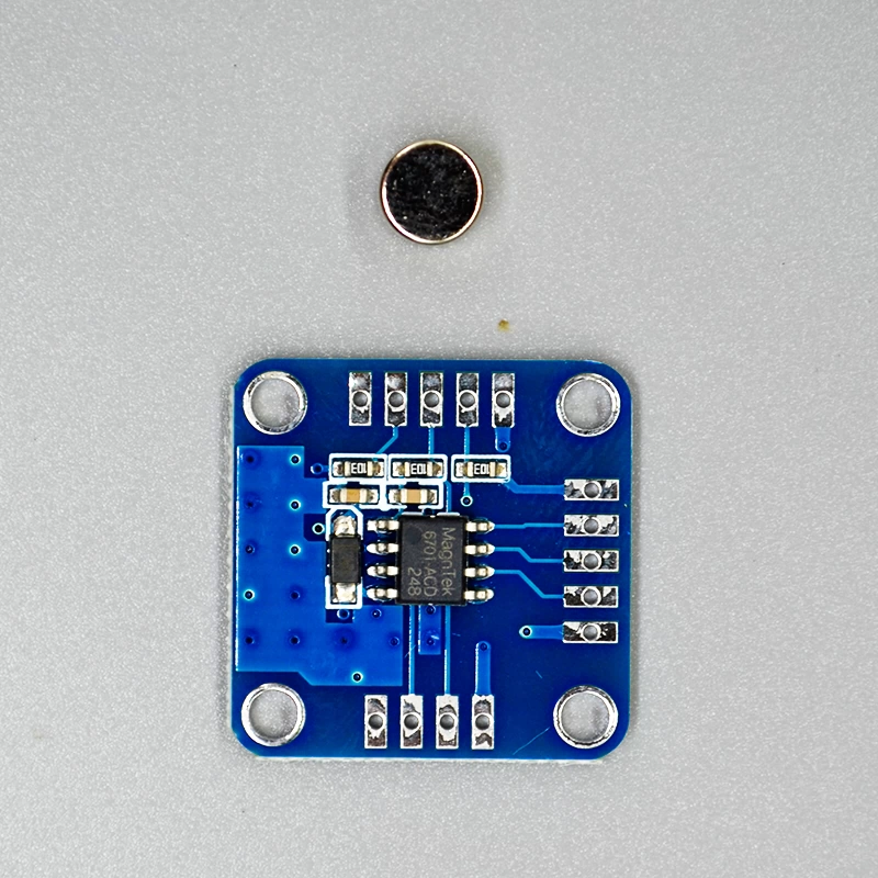 MT6835磁编码器21Bit适用步进无刷电机ABZ1-16384线SPI通讯UVWPWM