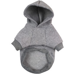 New autumn and winter pet clothing, dog supplies, warm fleece hooded Teddy VIP sweatshirt, dog clothes