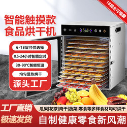Commercial Large and Small Food Dehydrators for Fruits, Vegetables, Pet Snacks, Meat, Herbal Tea, Dehydration and Drying, Suitable for Home Use