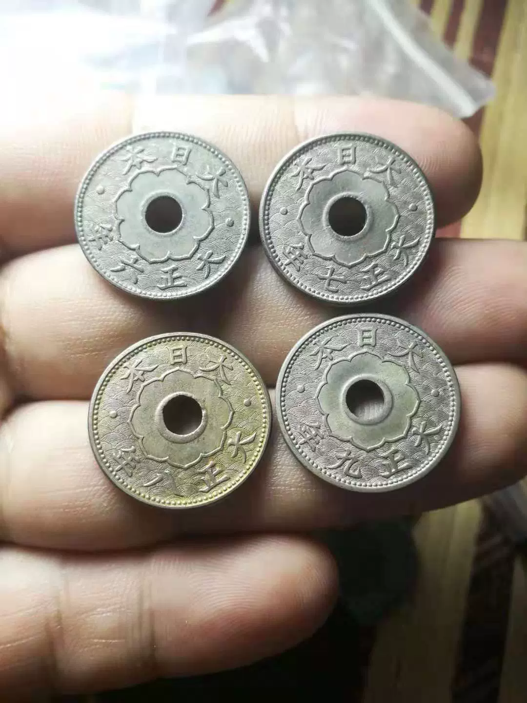 日本钱银币，大正昭和双凤五十钱银币，4.95克含银72%---汉粱集社 