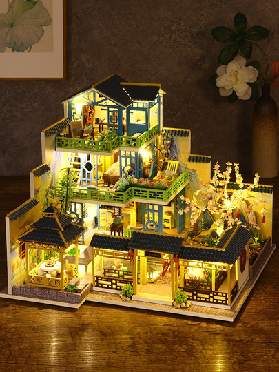 Diy Book Nook Buy New Chinese Style Apartment DIY Miniature