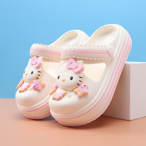 
Children's hole shoes girls slippers summer new style non-slip soft-soled baby sandals girls sandals outside beach shoes