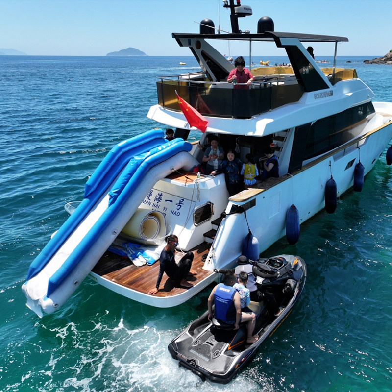 海南万宁旅游加井岛1日游日月湾洲仔岛神州半岛浮潜海钓冲浪赶海