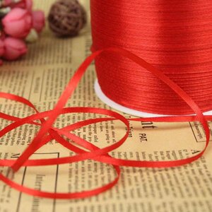 
Red ribbon, red binding belt, red cloth ribbon, car streamer, car rope, children's red head rope, binding rope, red rope