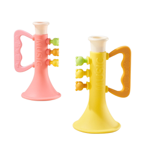 Children's toy small horn baby blowing music sounds the instrument mouth whistle can blow the mouth piano kindergarten to play music artifacts
