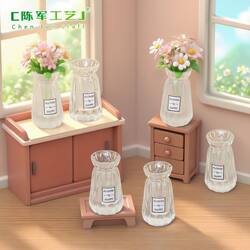 Micro-Landscape Creativity ins Wind-Through Colored Vase DIY Handmade Decoration Accessories Dollhouse Photography Scenery Small Ornaments