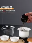 Gaiwan du lịch trà thiết bị di động cao cấp cắm trại ngoài trời thiết bị đầy đủ ấm trà xe nhanh cốc bộ ấm trà du lịch 