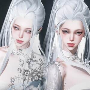 
Send 2 Chaoguang refurbished version on canvas. Comes with the royal sister's big breasts body. Nishuihan mobile game pinches face for women.