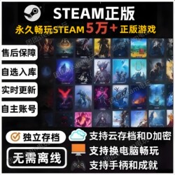 Steam Game Activation and Addition to Library, 3A Blockbuster Pc Standalone Game Box with All Dlc, One-Click Addition to Your Own Account