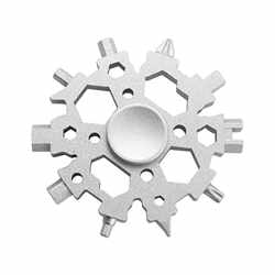 New direct-selling ten-cornered snowflake tool new snowflake wrench fingertip gyro multi-purpose multi-functional household bicycle spinner