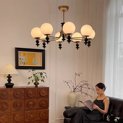 Living Room Chandelier 2025 New High-End Hall Main Light Mid-Century Style Creative Stylish Art Home Bedroom Lamps