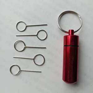 
5-pack mobile phone card pickup needle universal card plug-in multi-function card change needle portable key chain card pull-out card delivery bottle