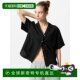 Can be returned within 1 hour Korean direct mail uniqlo shirt linen short sleeve authentic fashion versatile comfortable simple
