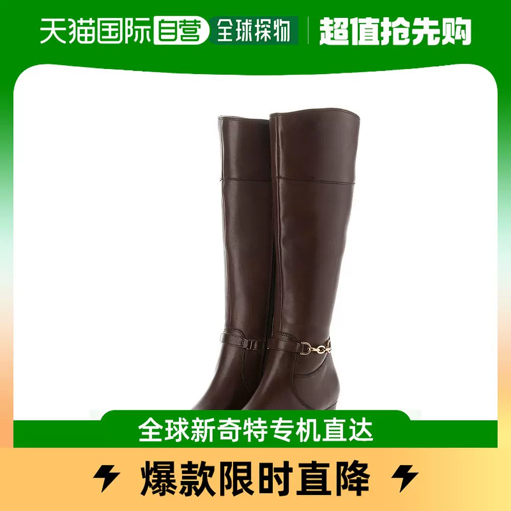 日本直邮】MODE KAORI 女士长靴棕色-Taobao