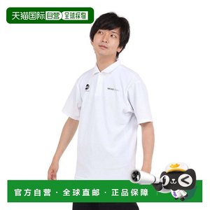 日本直邮DESCENTE 男士防晒鬼鹿图案彩色 logo 半袖 polo 衫