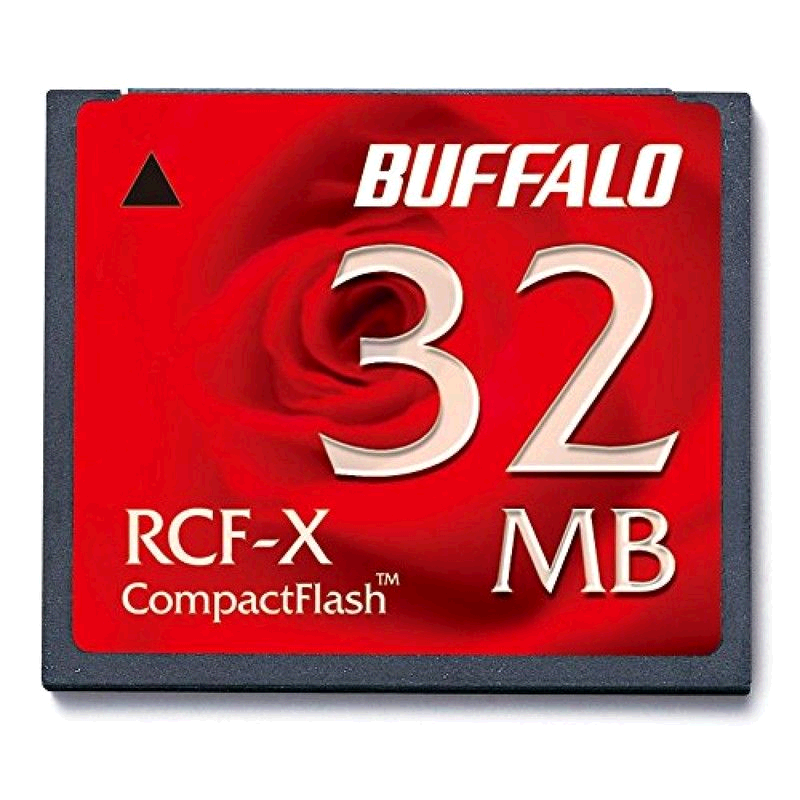 
[Japan Direct Mail] buffalo Bafalu 3C digital accessories CF flash memory card 32MB RCF-X32MY