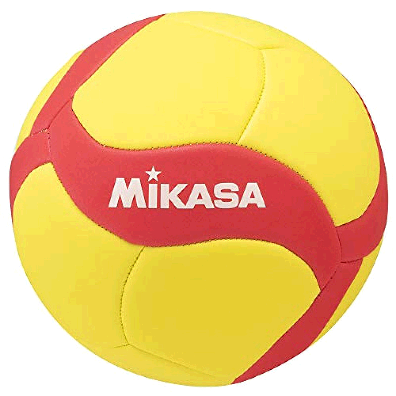 
[Japan Direct Mail] MIKASA Smile Volleyball No. 4 Yellow/Red Free Size Sports