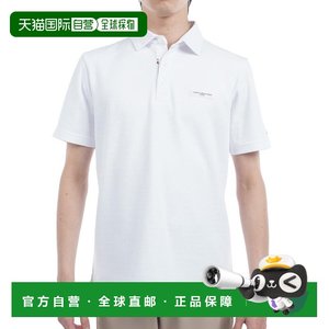 
Japan direct mail TOMMY HILFIGER GOLF men's logo half-sleeved polo shirt [THMA530-WHT