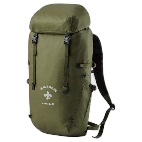 
1 hour refundable Japan direct mail montbell outdoor backpack 22L outdoor camping hiking waterproof 1133318